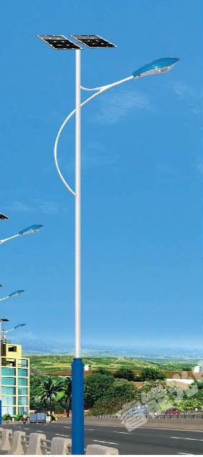 新農(nóng)村太陽(yáng)能LED路燈與高桿燈 室外道路照明的綠色革新